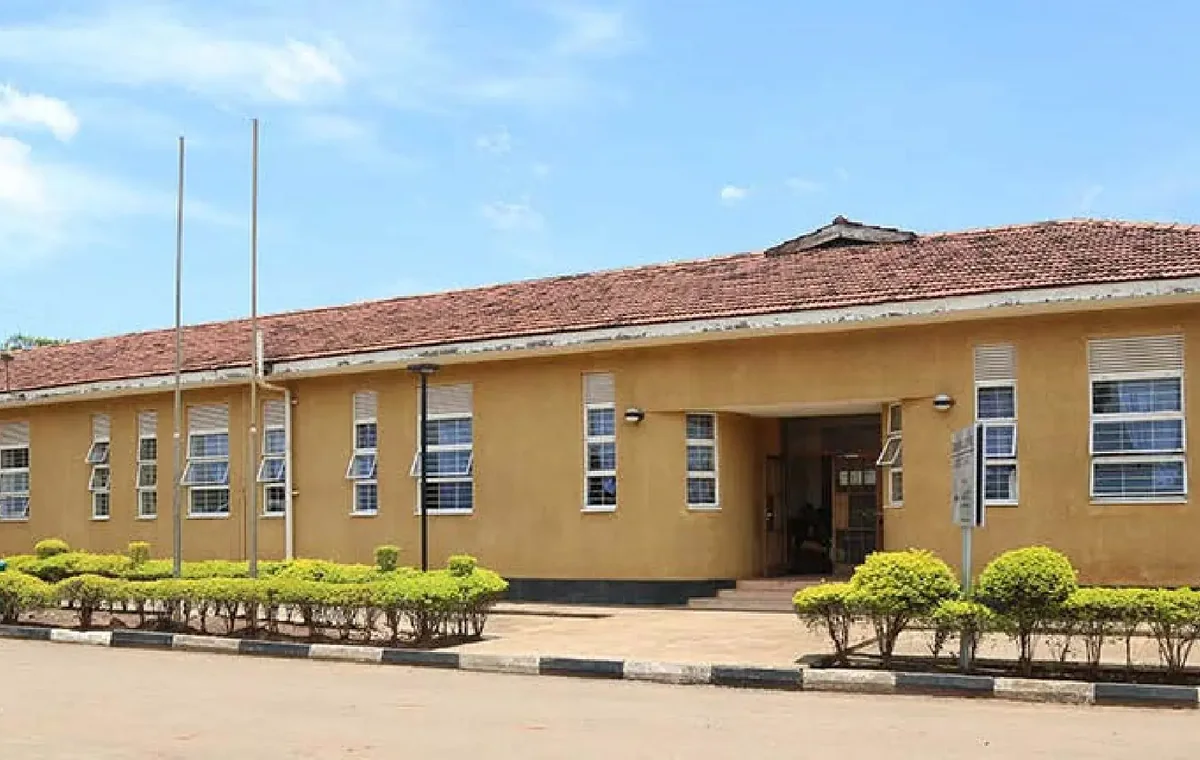 Hospital complex in Mbale, Uganda
